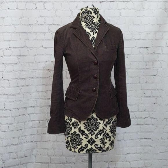 J. Crew Jackets & Blazers - J.Crew Corduroy Brown Blazer